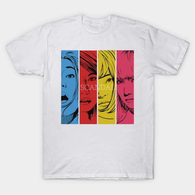 SCANDAL - Band - T-Shirt | TeePublic